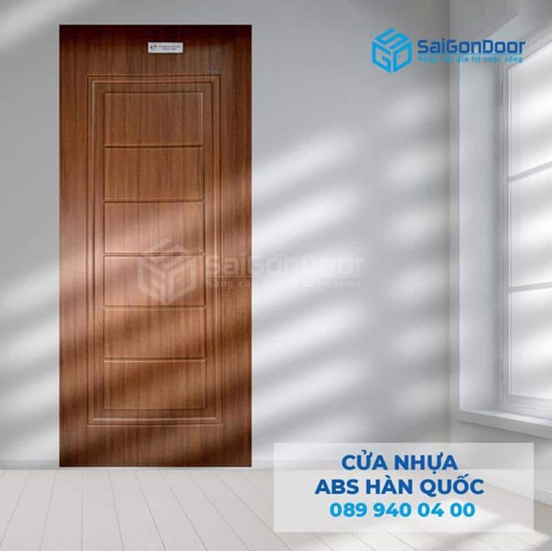 Cửa nhựa ABS kiểu dáng sang trọng, hiện đại