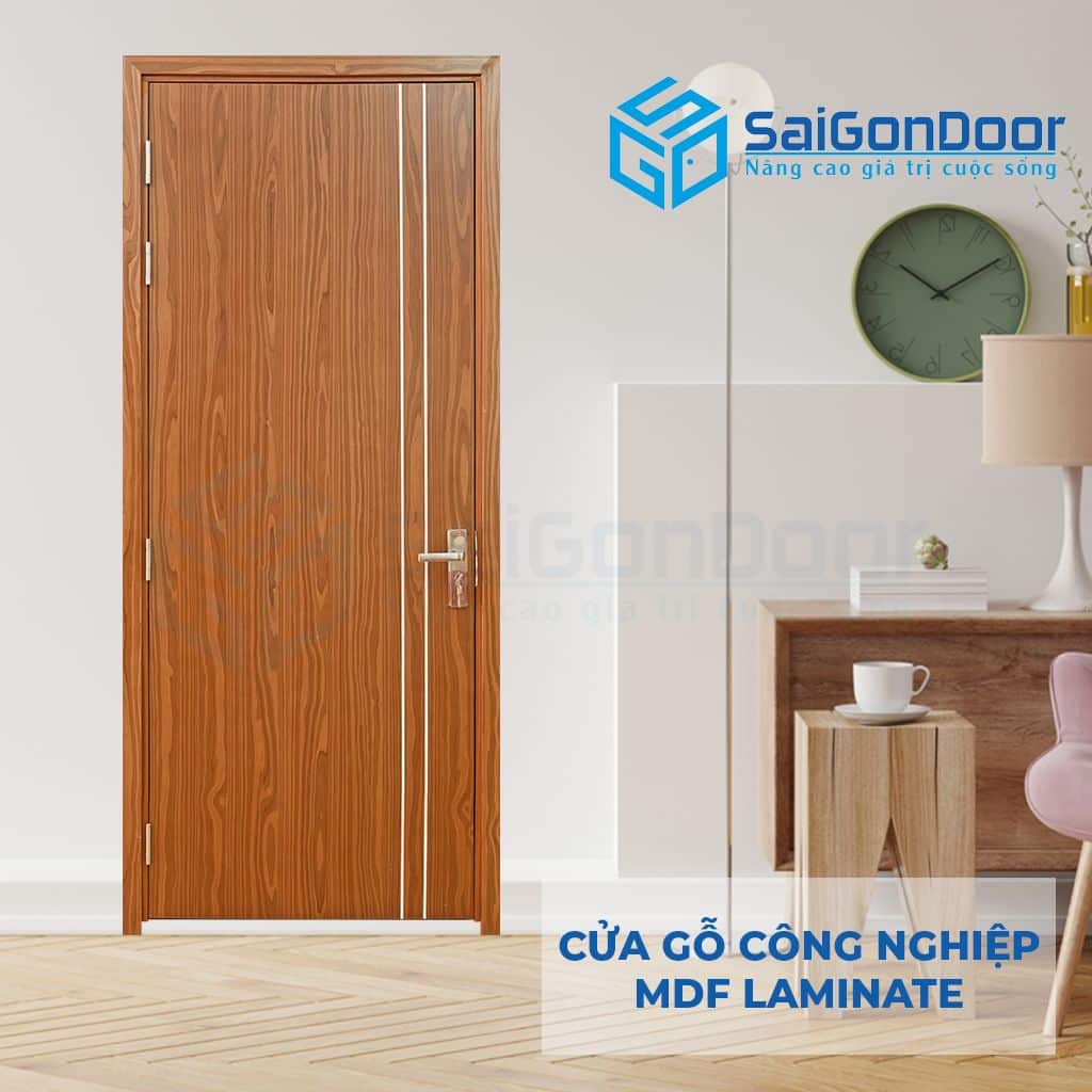 CỬA GỖ CÔNG NGHIỆP MDF LAMINATE P1R2 (2)