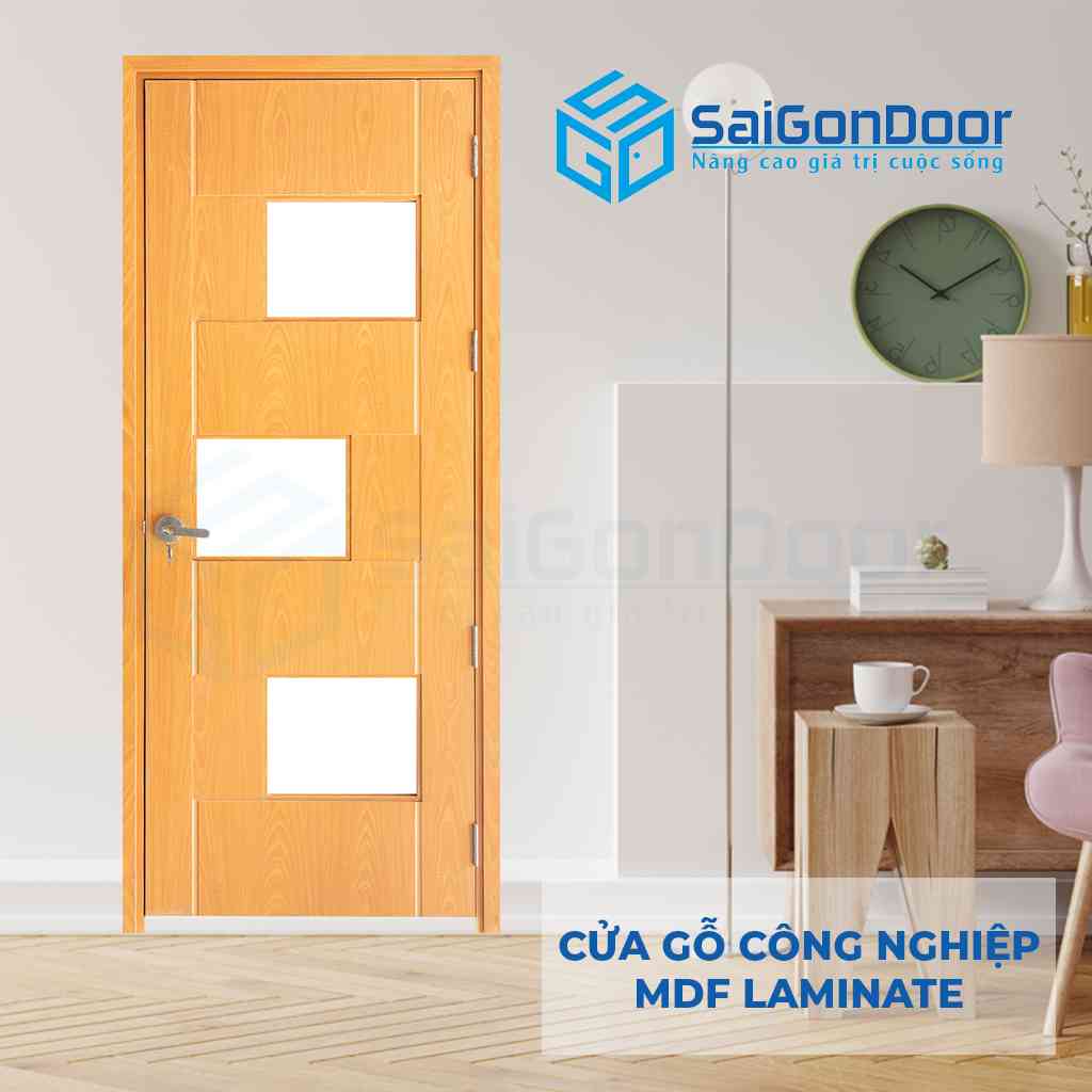 Cửa gỗ MDF Laminate P103 SGD