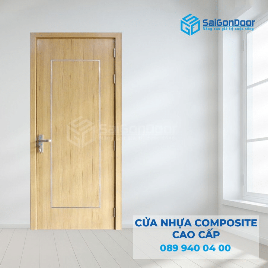 Ưu điểm của cửa nhựa composite so với cửa gỗ tự nhiên