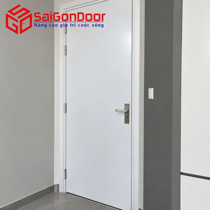 Quy trình thi công thực tế của Saigondoor để tránh mọi rủi ro hở, xệ, kẹt cửa