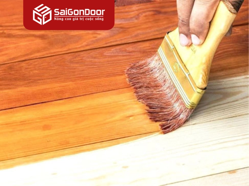 Công nghệ sơn và chất lượng lớp sơn phủ ngoài là yếu tố giúp cửa không bị gỉ