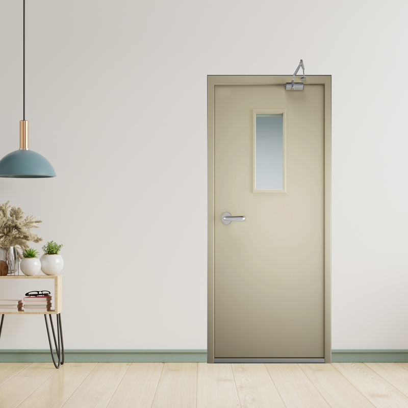 Cửa thép chống cháy TCC P1G1 KTG