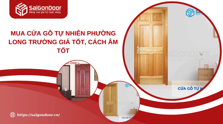 Mua Cửa gỗ tự nhiên Phường Long Trường Giá Tốt, Cách Âm Tốt