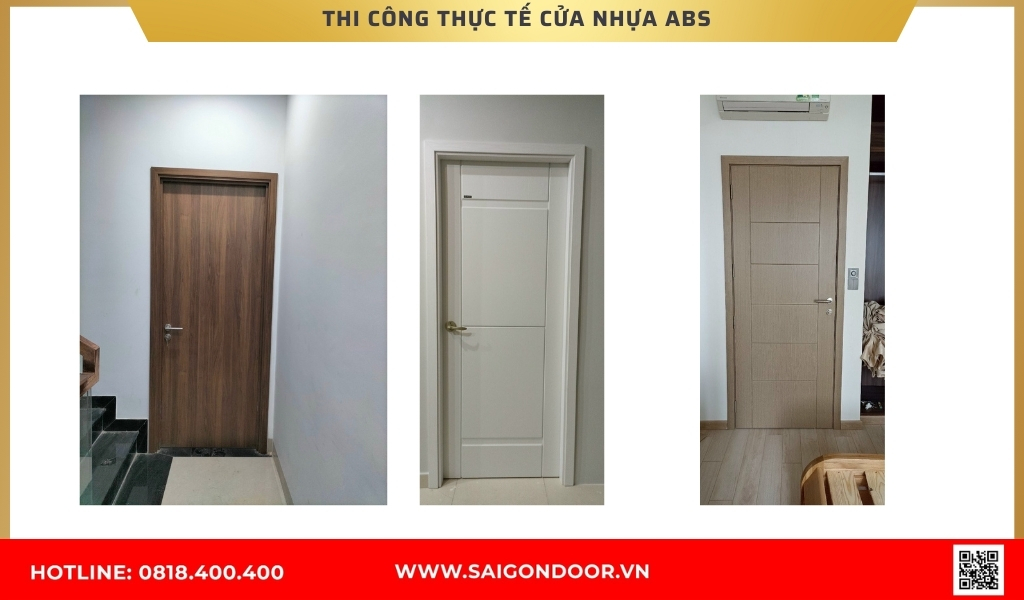 Hình ảnh thi công thực tế cửa nhựa  Hàn Quốc Cần Thơ