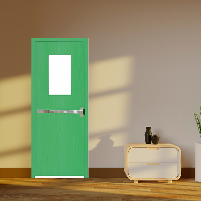 Cửa thép chống cháy TCC P1G1 thanh thoát hiểm có khoá