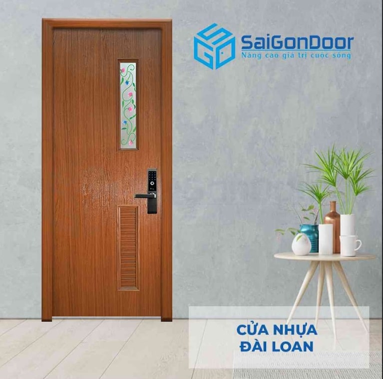 Ứng dụng cửa nhựa Đài Loan