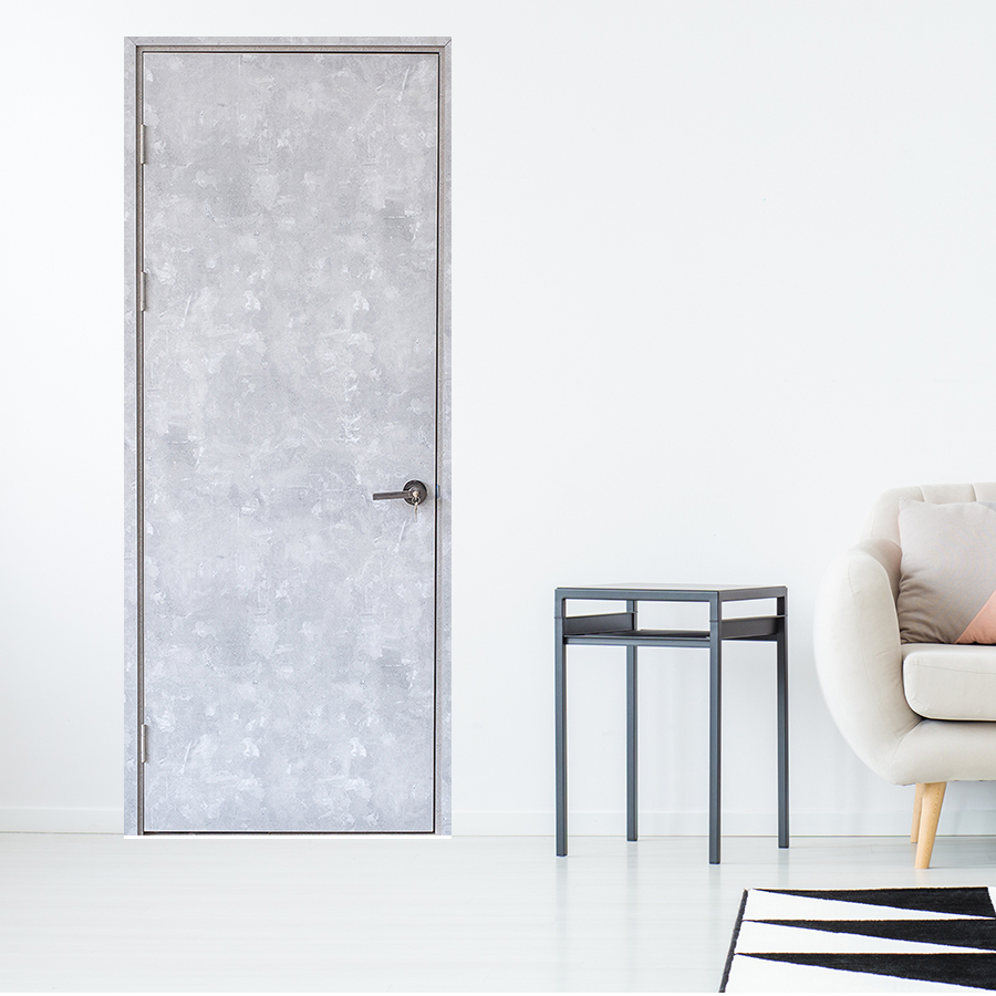 CỬA GỖ PHÒNG NGỦ PN MDF melamine P1 van da