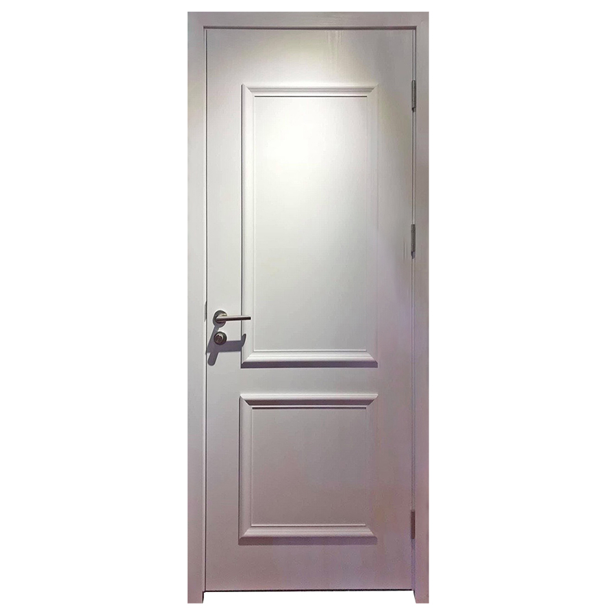 Cửa nhựa giả gỗ composite 2PN trắng