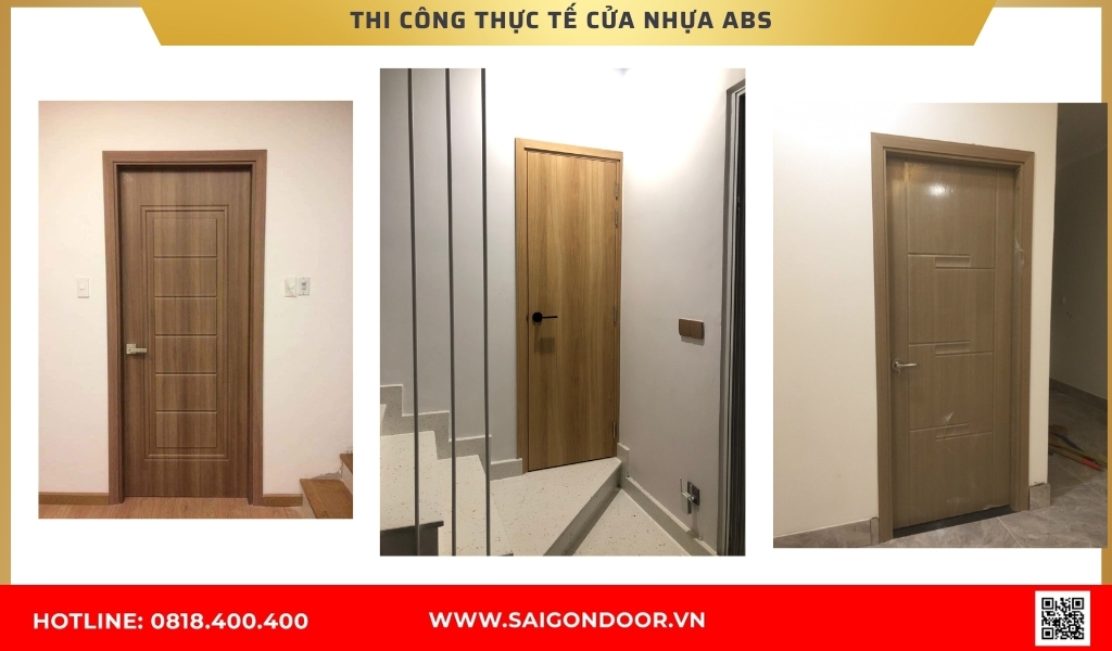 Hình ảnh thi công thực tế cửa nhựa Hàn Quốc Kiên Giang