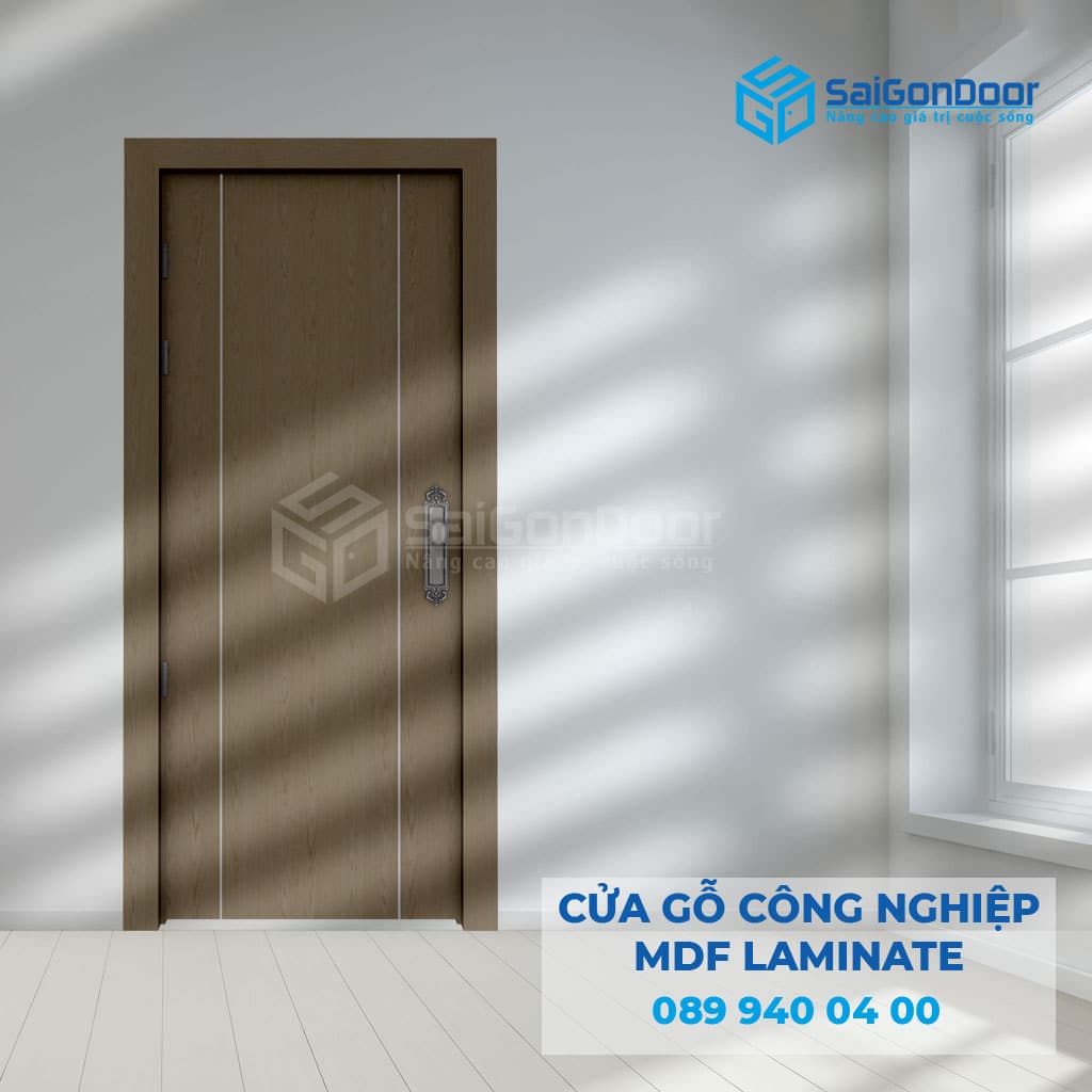 Cửa gỗ công nghiệp MDF Laminate