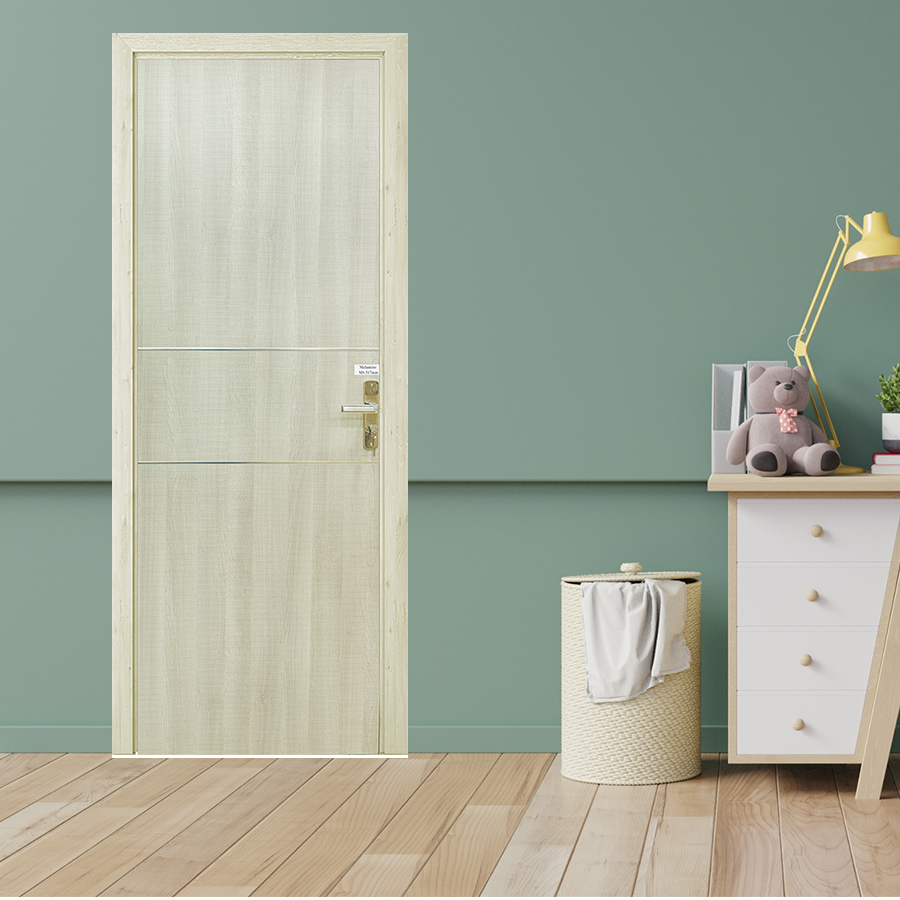 CỬA GỖ PHÒNG NGỦ PN MDF Melamine P1R2n
