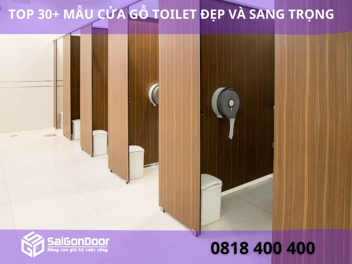 TOP 30+ MẪU CỬA GỖ TOILET ĐẸP VÀ SANG TRỌNG