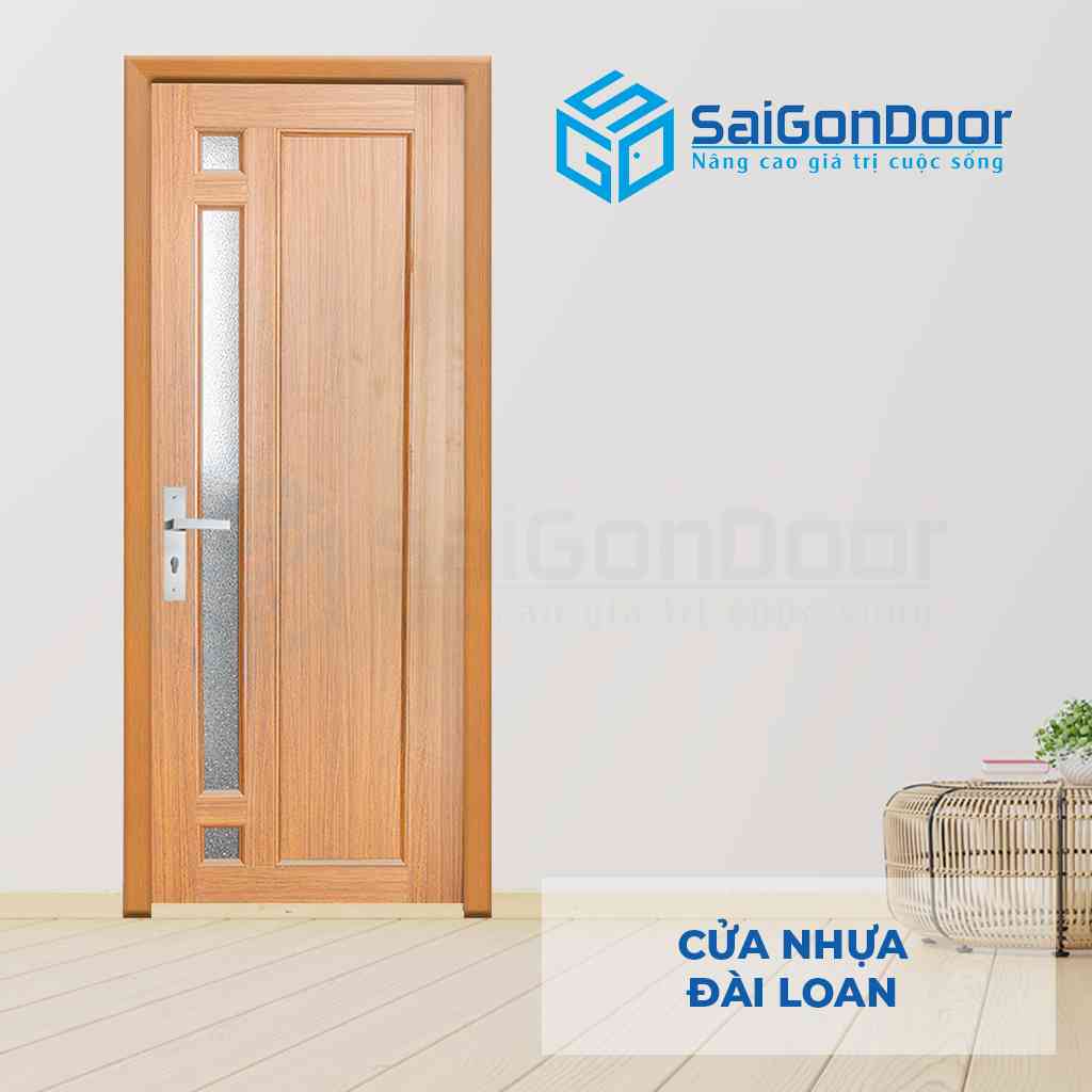 Mẫu cửa nhựa giả gỗ Đài Loan YY-14