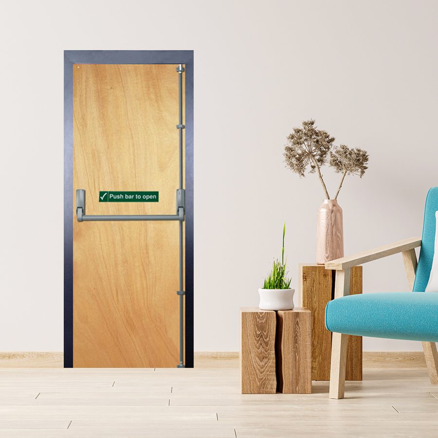 Cửa thép vân gỗ SGD 3