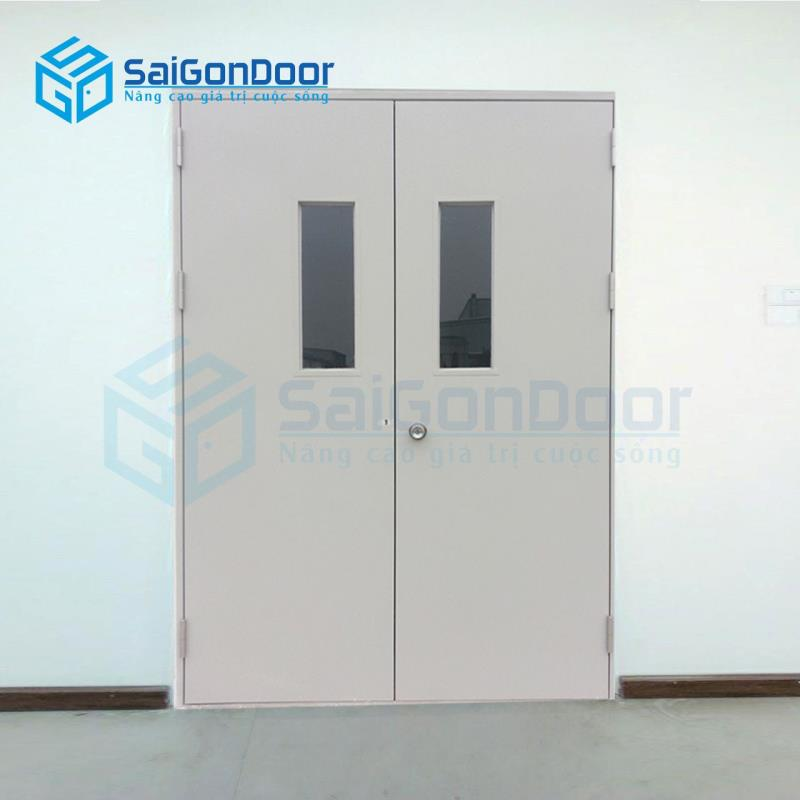 Cửa thép chống cháy TCC. P3G2