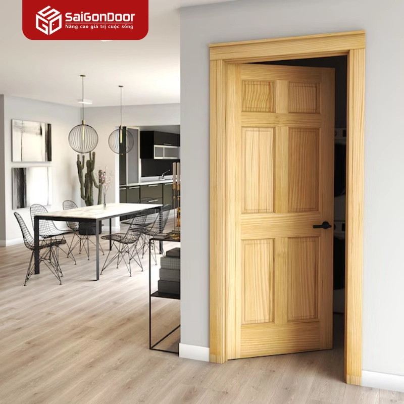 Tại sao nên đặt mua cửa gỗ thông tại Sài Gòn Door?
