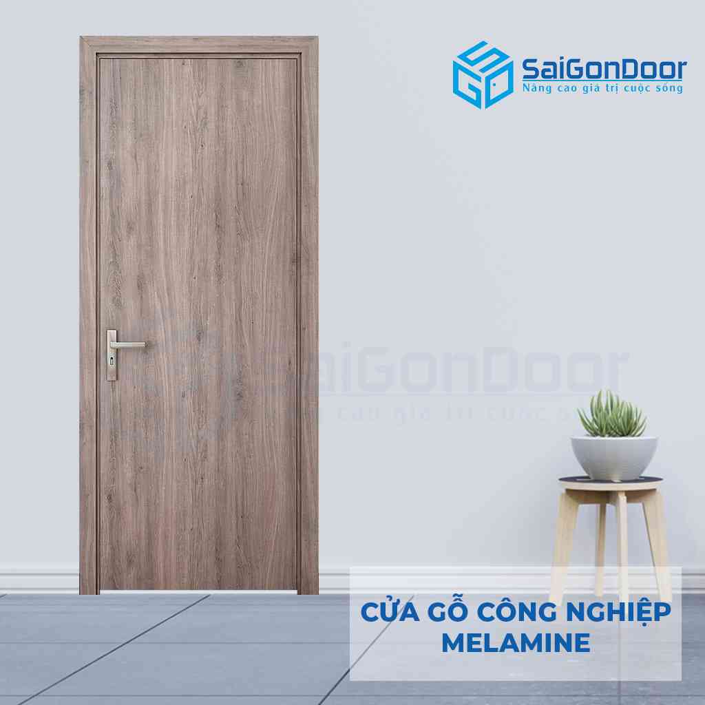 CỬA GỖ CÔNG NGHIỆP MDF MELAMINE P1-2