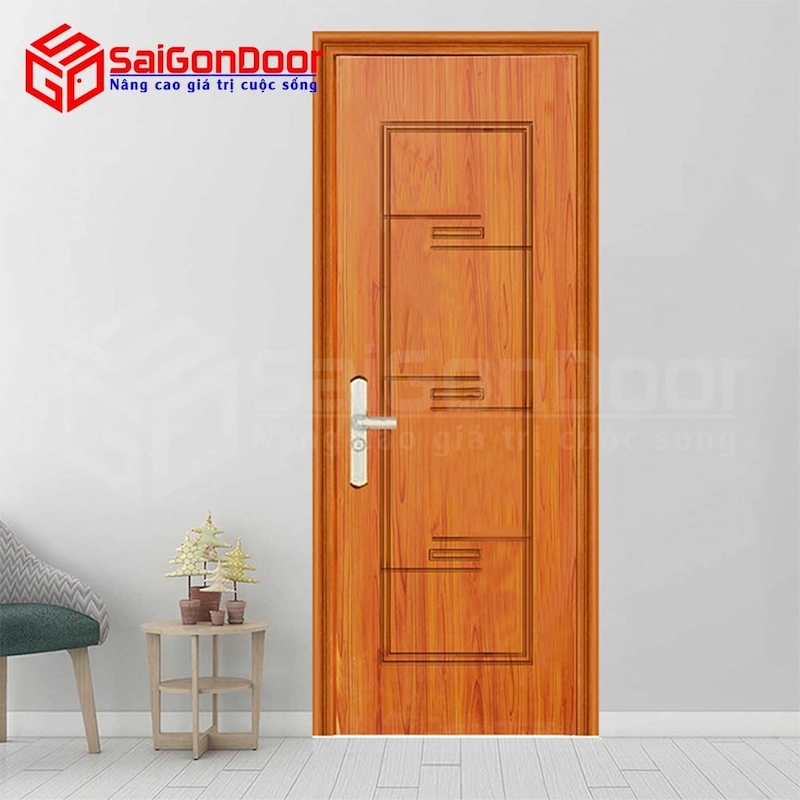 Cửa thép vân gỗ TVG-GS1H17