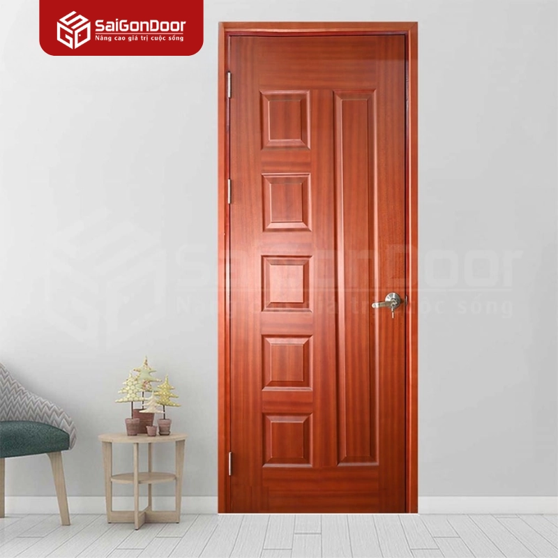 Cửa gỗ công nghiệp HDF tại Saigondoor 