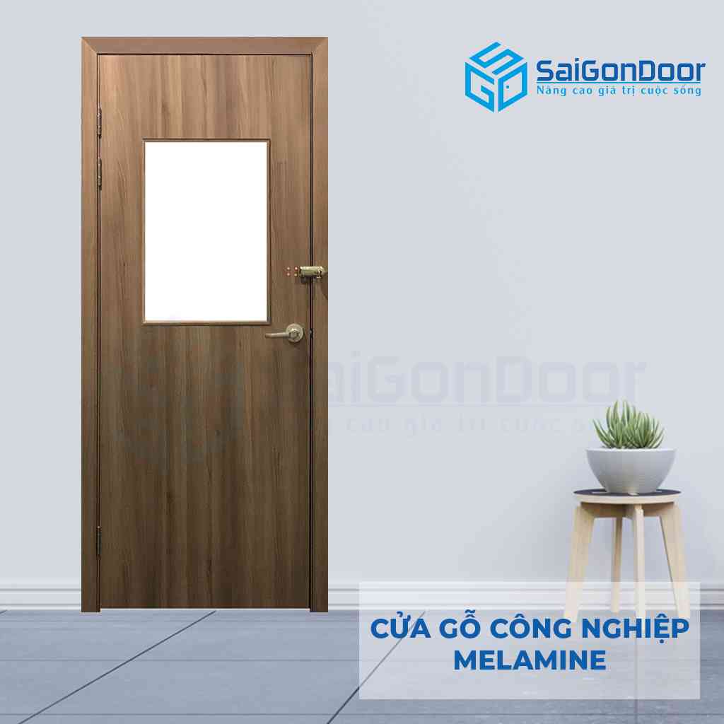 CỬA GỖ CÔNG NGHIỆP MDF MELAMINE P1G11