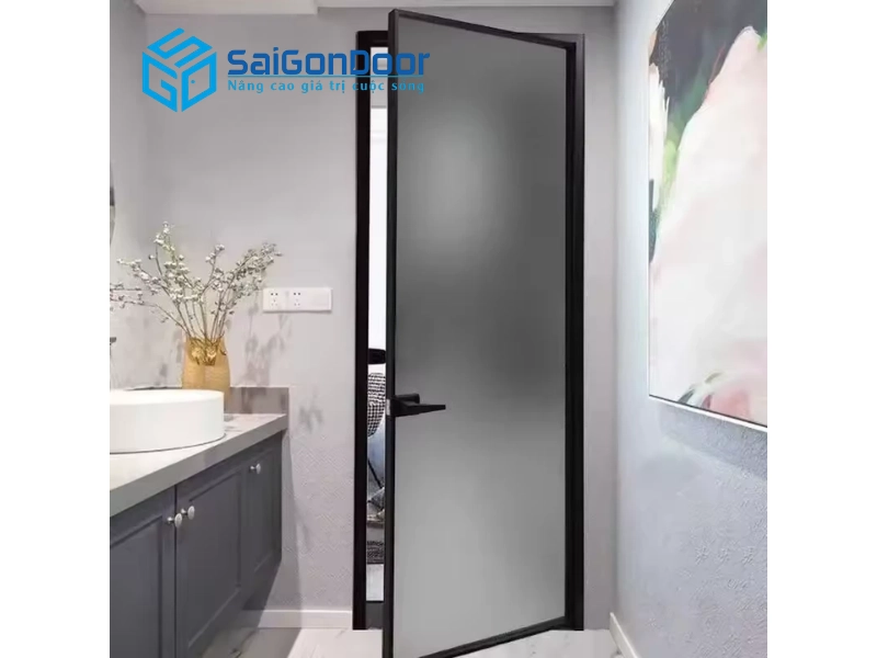 Các mẫu cửa nhựa lõi thép nhà vệ sinh được ưa chuộng nhất tại Sài Gòn Door