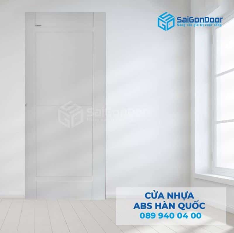 Cửa ABS Hàn Quốc dùng lắp đặt cửa nhà vệ sinh