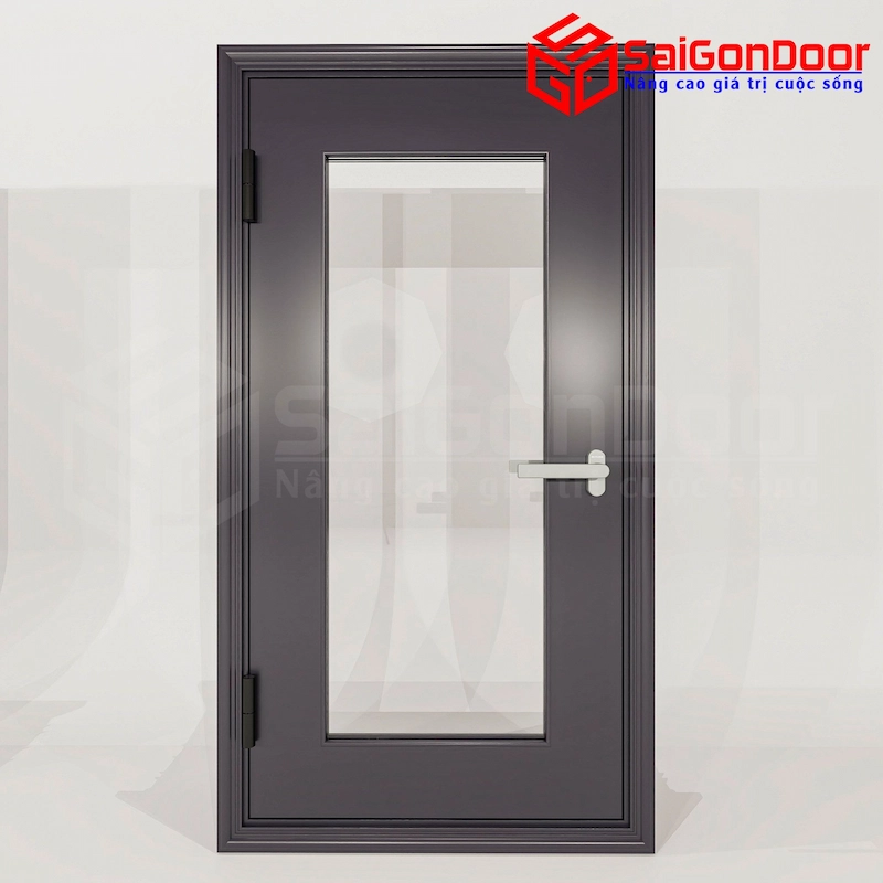 cửa nhôm xingfa giả gỗ