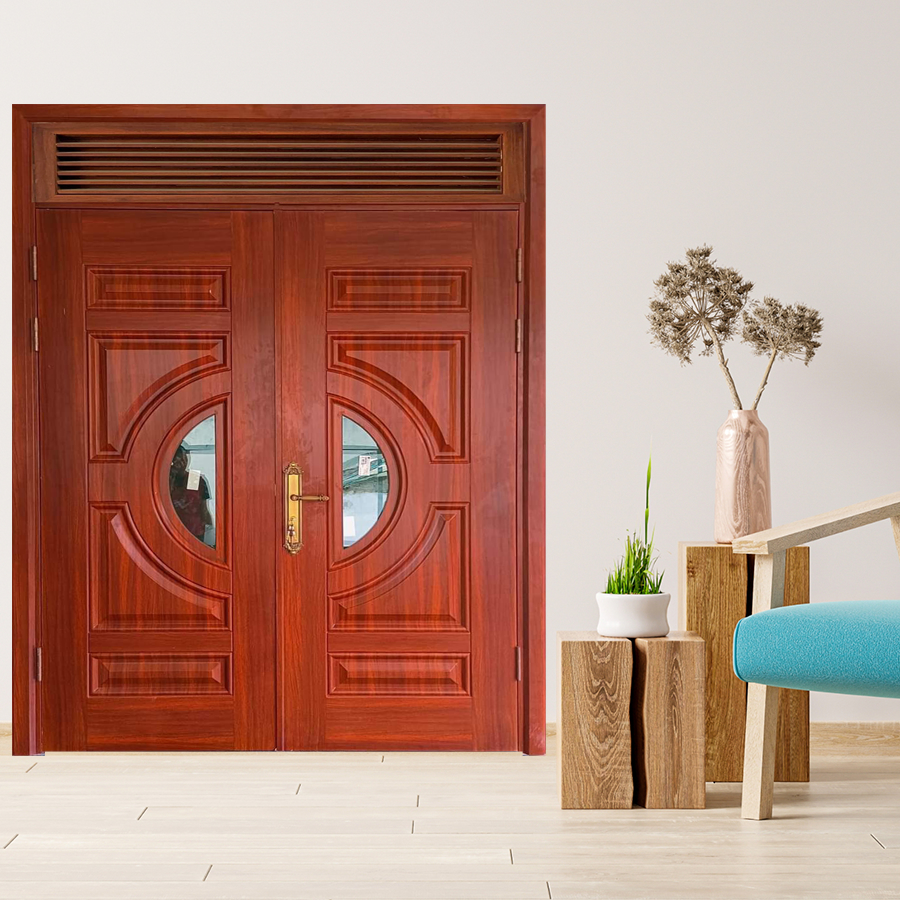 Cửa thép vân gỗ SGD 7