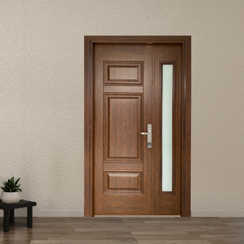 Cửa Thép Vân Gỗ SGD-KM.TVG-2CL-7
