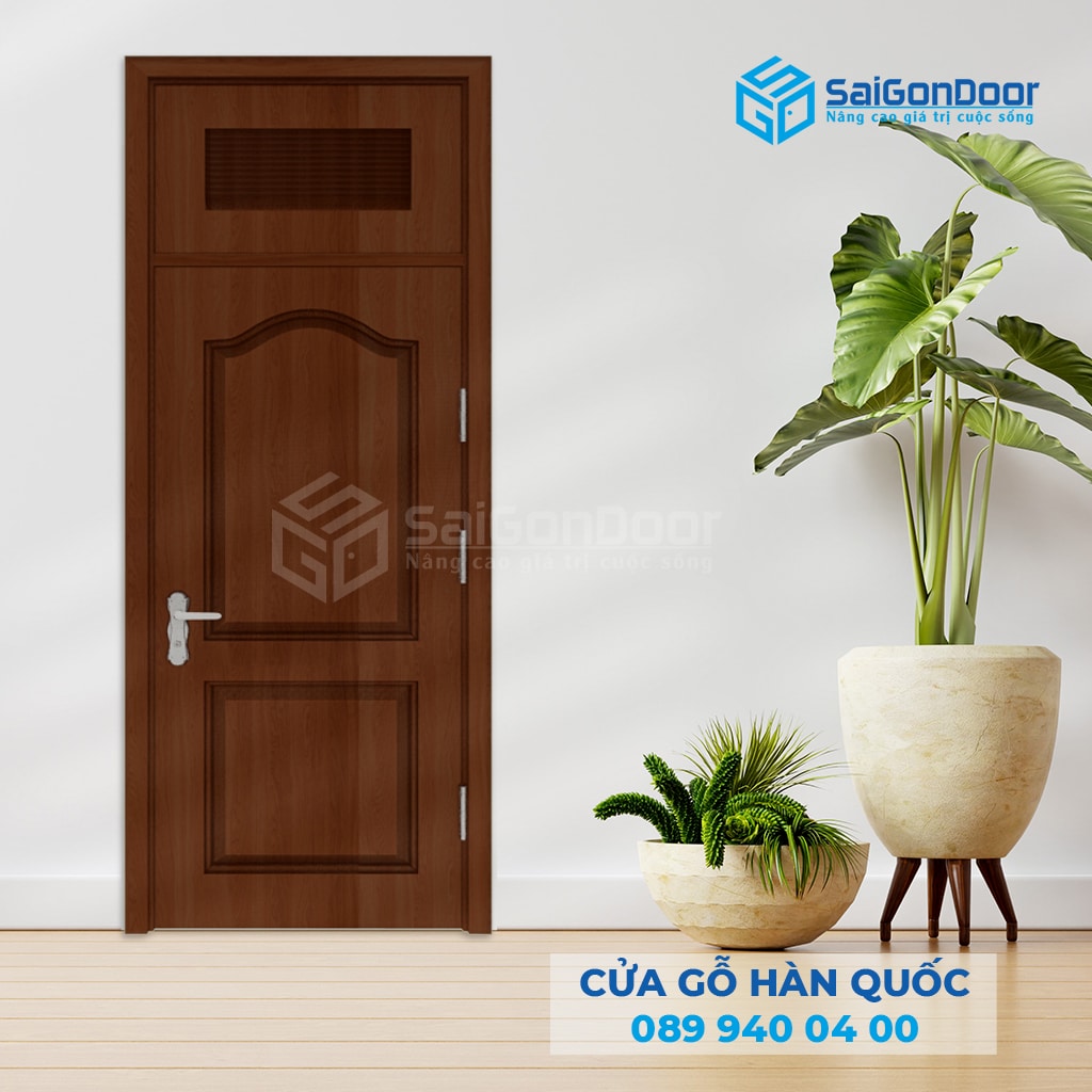 Cửa gỗ hàn quốc dùng làm cửa nhà vệ sinh