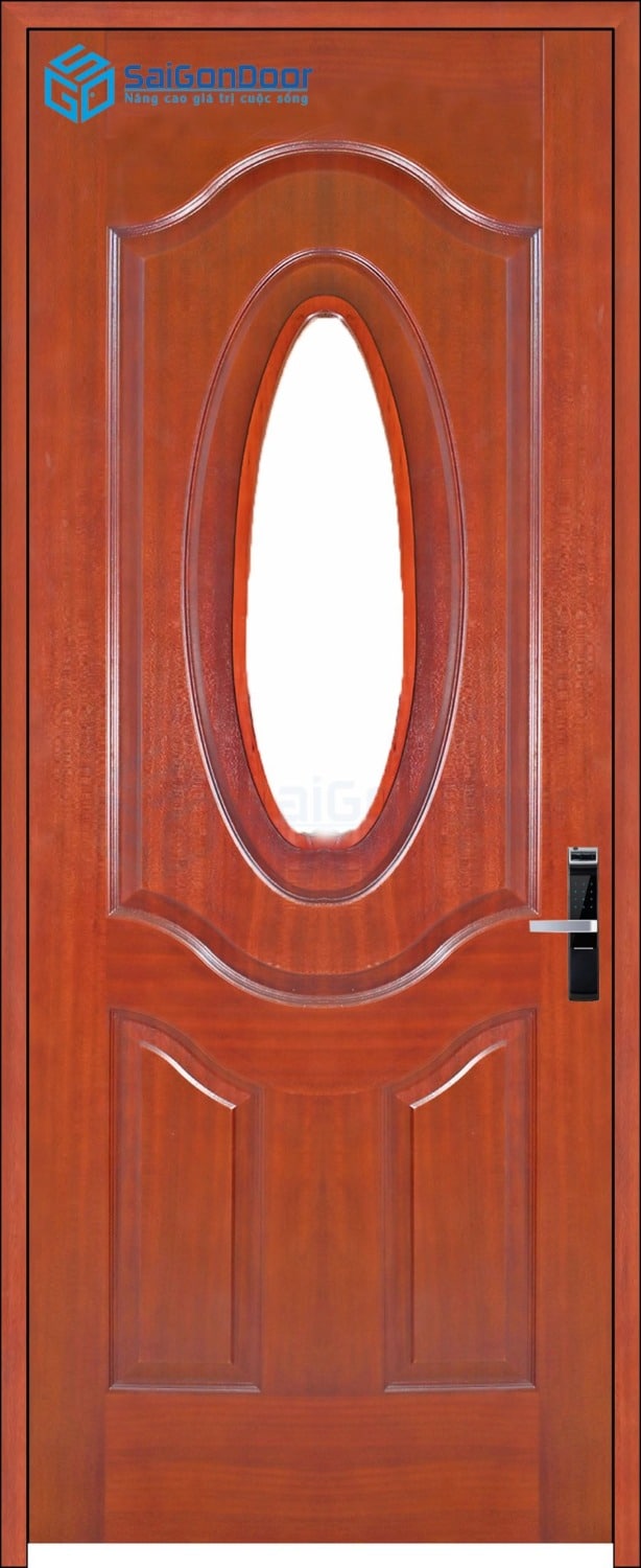 CỬA GỖ CAO CẤP SAIGONDOOR HDF Veneer 3GO-cam xe 18 Cửa gỗ cao cấp SaiGonDoor HDF Veneer 3GO-cam xe