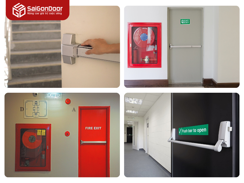 Lợi ích vượt trội của cửa thép chống cháy Saigondoor