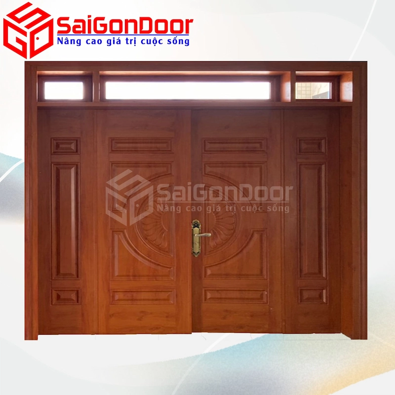 Cửa thép vân gỗ SGD-KM.TVG-4C.41n