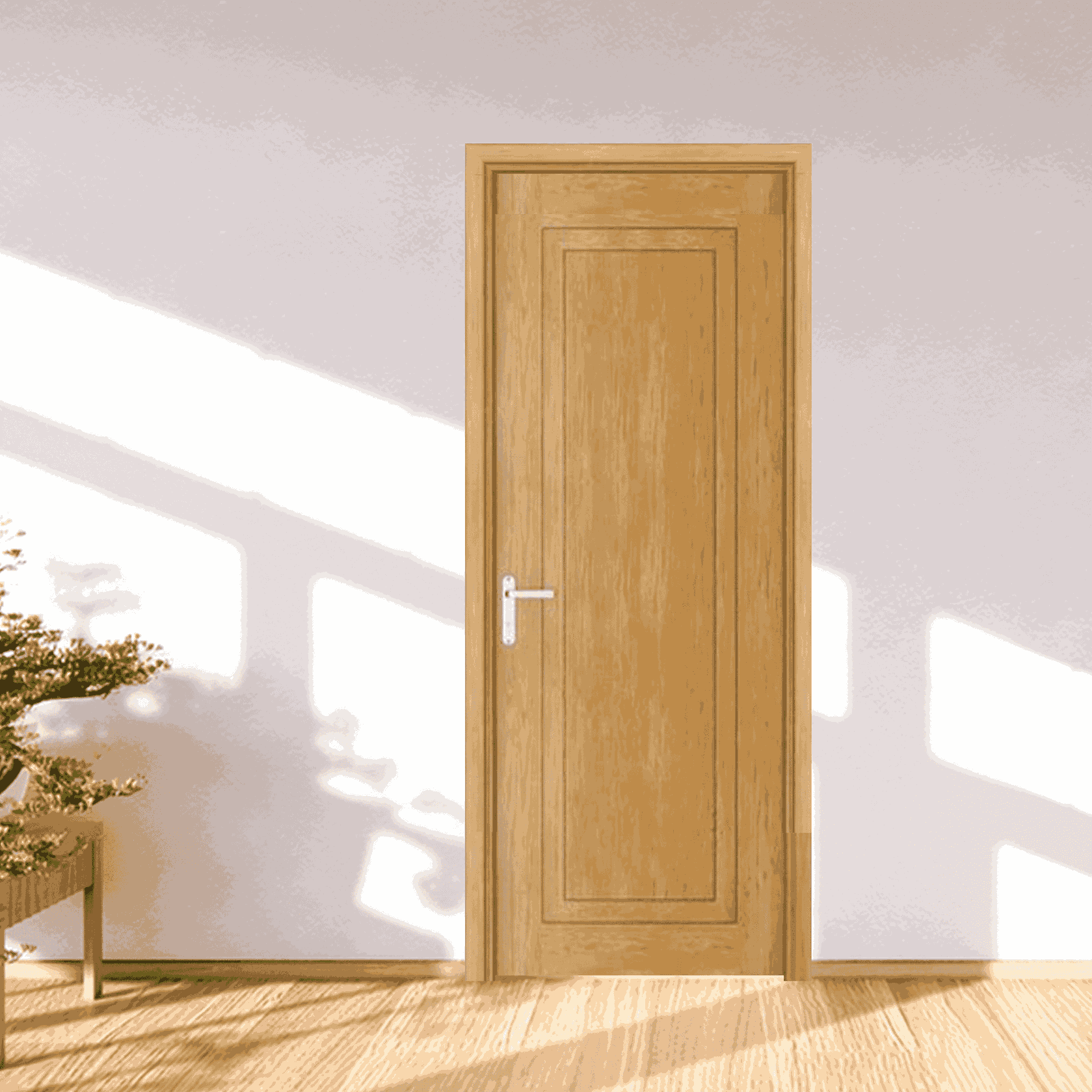 Cửa Gỗ Chống Cháy GCC-P1R8