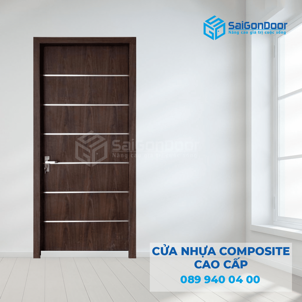 Ưu điểm của cửa nhựa composite so với cửa gỗ tự nhiên