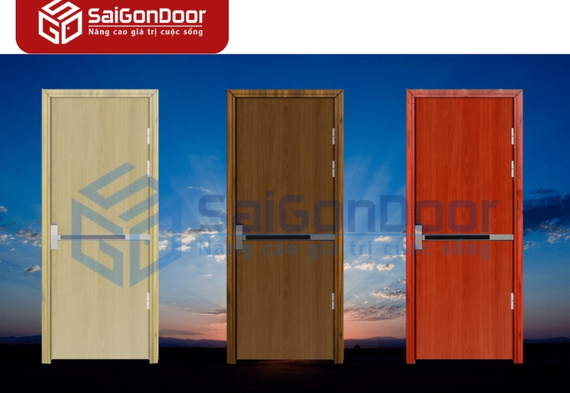 Tại sao cấu tạo cửa gỗ chống cháy tại Saigondoor được khách hàng tin tưởng?