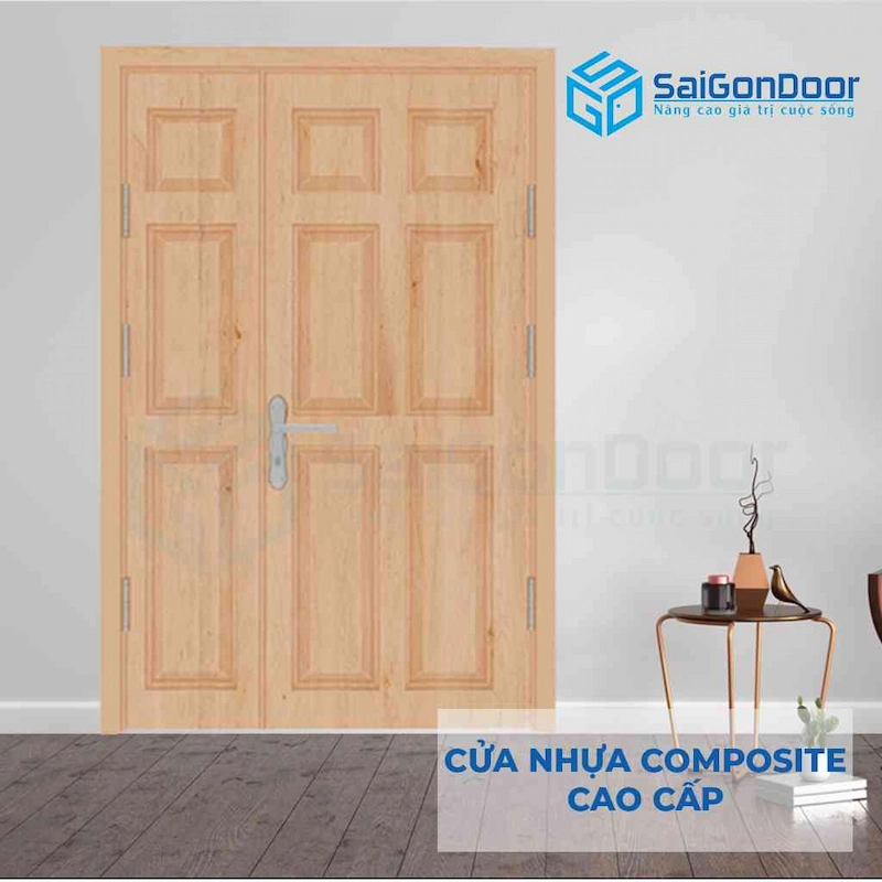 Mẫu cửa 2 cánh hoặc 4 cánh