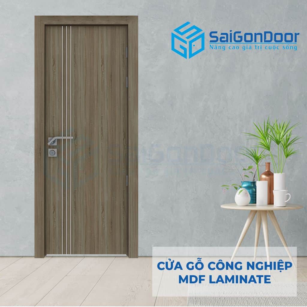 CỬA GỖ CÔNG NGHIỆP MDF LAMINATE P1R3