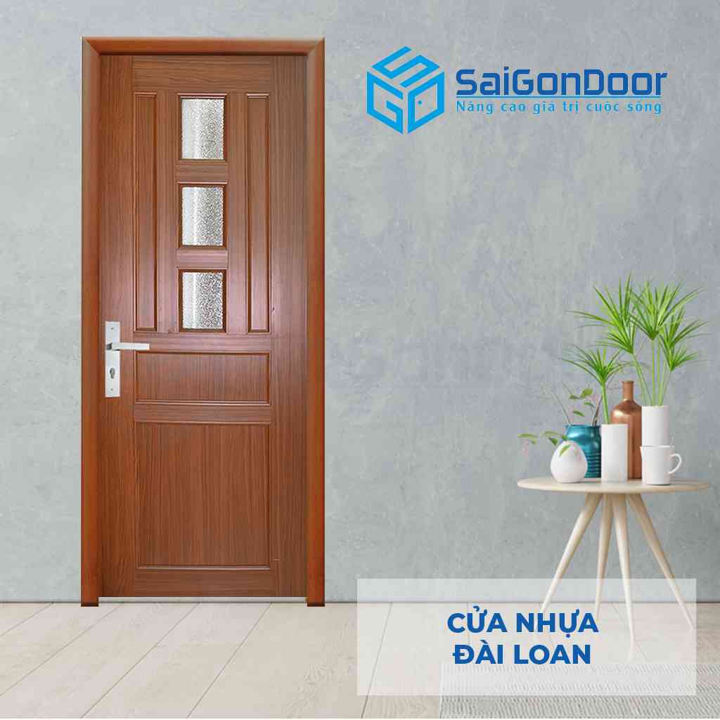 Cửa nhựa Đài Loan YB-42 SGD 