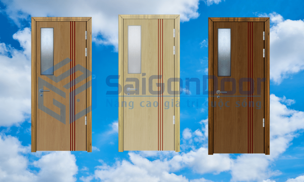 Một số mẫu mã cửa gỗ chống cháy tại SAIGONDOOR