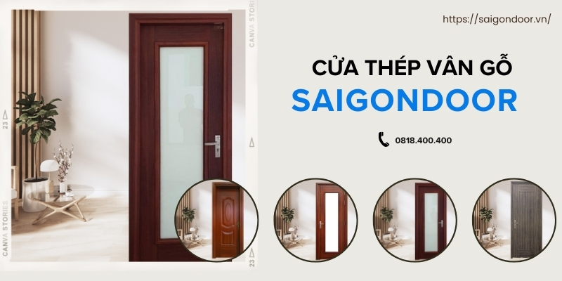 Cập nhật bảng báo giá cửa thép vân gỗ hiện nay 