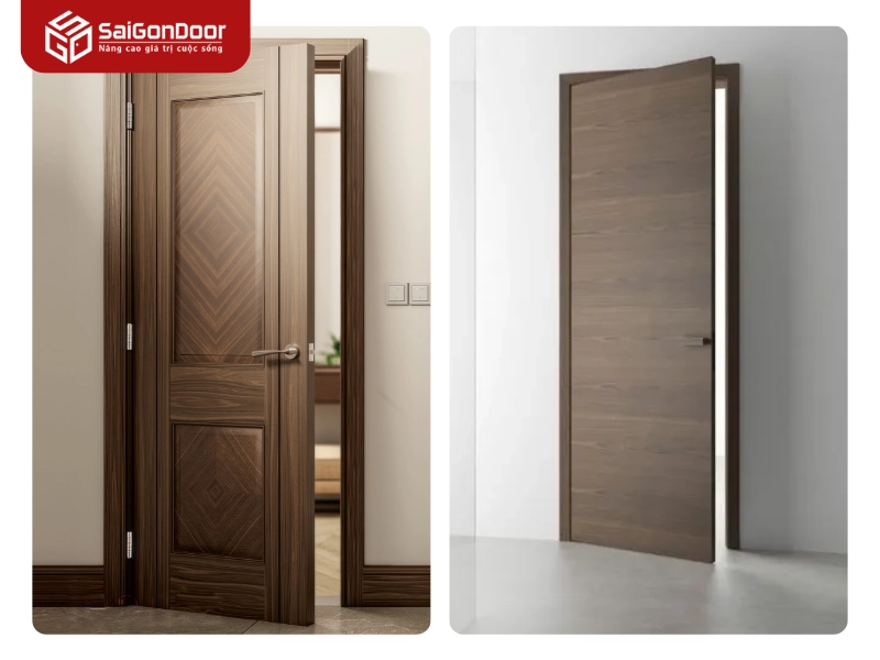 Ưu điểm vượt trội khi lựa chọn cửa thép vân gỗ Sài Gòn Door
