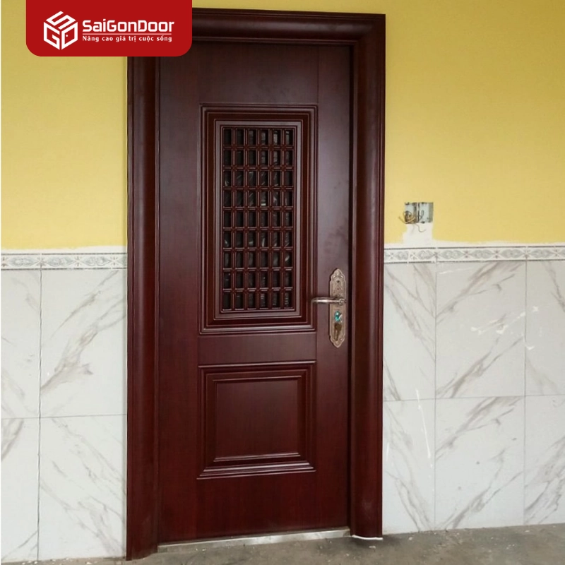 Ưu điểm nổi bật của cửa thông phòng thép vân gỗ