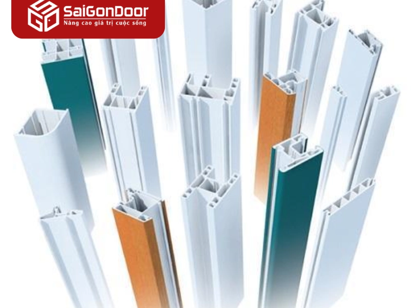 cấu tạo cửa nhựa lõi thép