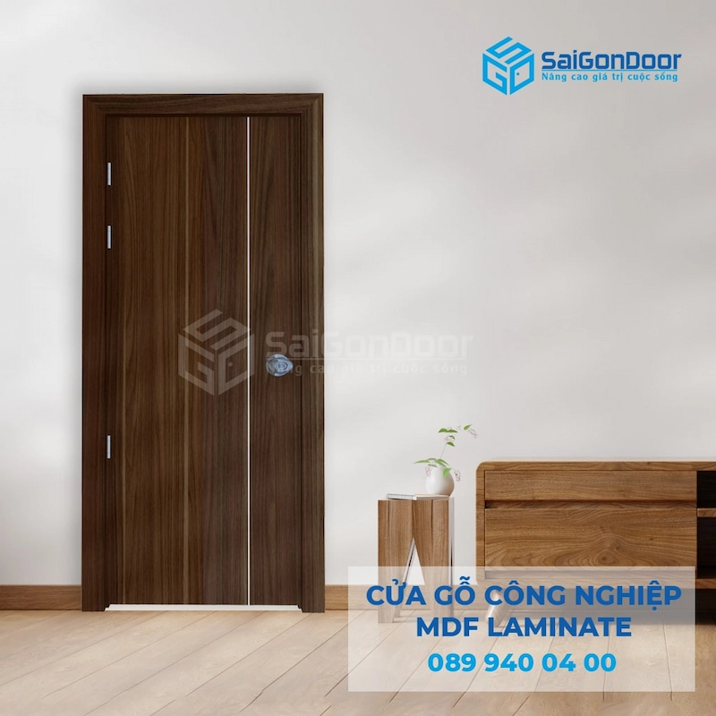 Kinh nghiệm chọn mua cửa gỗ MDF 1 cánh chất lượng