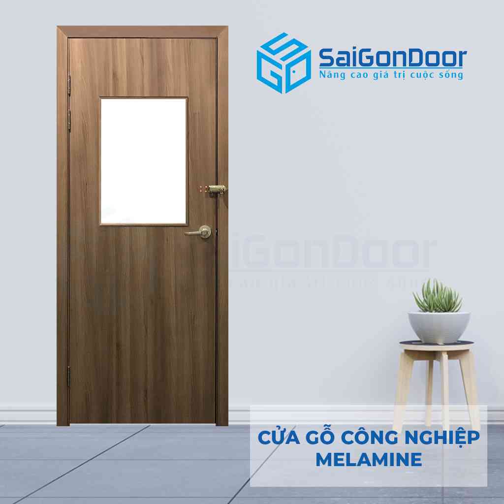 Mẫu 15: Cửa SGD Melamine P1G11