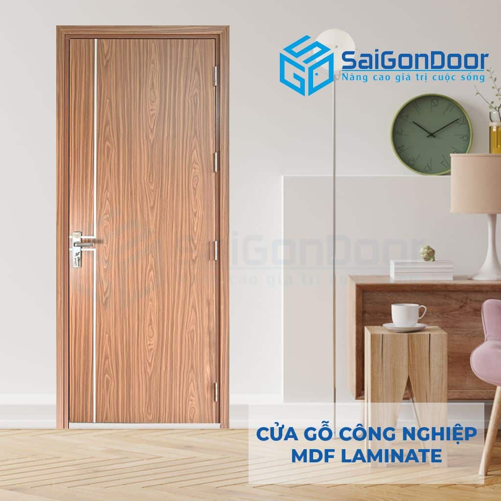 CỬA GỖ CÔNG NGHIỆP MDF LAMINATE P1R1