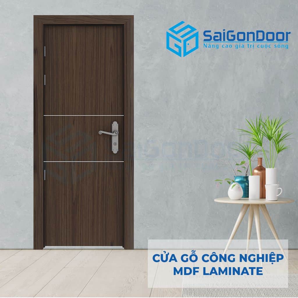 CỬA GỖ CÔNG NGHIỆP MDF LAMINATE P1R2b