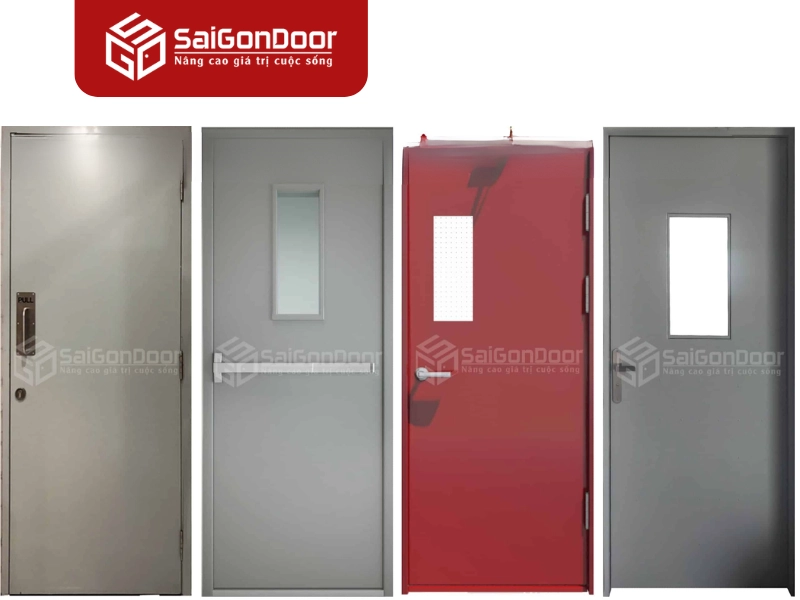 Cửa thép chống cháy 45 phút là loại cửa được thiết kế đặc biệt giúp chịu lửa và cách nhiệt tốt